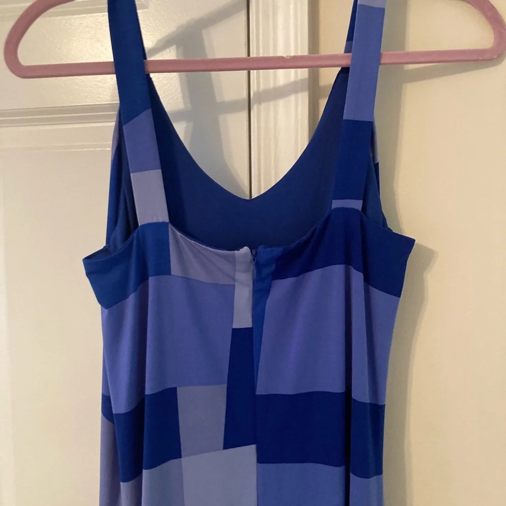 G.I.L.I Maxi Shades of Blue Maxi Dress_4